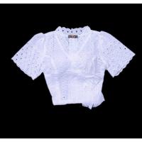 ราคา เสื้อฉลุลูกไม้สีขาวโอโม่หลายแบบแขนสั้นและแขนยาวพร้อมส่ง m l xl สินค้างานตรงปกตามรูปภาพค่ะ (20686739478)