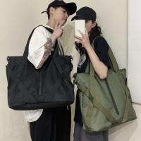 ราคา Chloeh Hornbye Shop Casual Bag Black Fashion Trendy Crossbody Bag Mens Handheld Casual Bag Large Capacity Womens Shoulder Bag (19531069690)