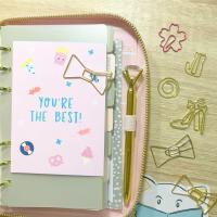 ราคา คลิปหนีบกระดาษ สีทอง Gold Paper Clip by mimisplan (1065746951)