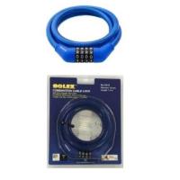 ราคา SOLEX สลิงล็อคจักรยาน เคเบิ้ลล็อค Cable Lock No C412 1 2เมตร สามารถตั้งรหัสได้ (20051354482)