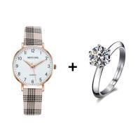 ราคา Watch Women Fashion Simple Small Dial Ladies Wrist Watches Luminous Women Watches Casual Leather Strap Japan Quartz Dress Clock (20009661485)