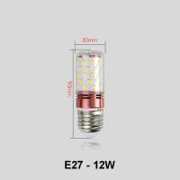 ราคา โคมไฟ LED ข้าวโพด E14 E27 12W 16W 220V แข็งแรง3000K 4000K 6000K E27 E14ขั้วหลอดไฟไฟฉุกเฉินบ้าน (20992297709)