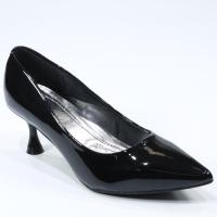 ราคา 12730 1A 1B รองเท้าส้นสูง รองเท้าคัชชูส้นสูง รองเท้าคัชชูสีดำ 2 5 นิ้ว FAIRY 12730 หนัง PU (19970575300)