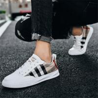 ราคา Gucciสไตล์อินเทรนด์รองเท้าสีขาวเล็ก ๆรองเท้าผ้าใบรองเท้าผู้ชายคุณภาพสูง (5102080157)