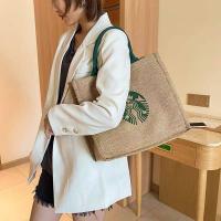 ราคา กระเป๋าทรงช้อปปิ้ง ผ้ากระสอบ กระเป๋าผ้า ถุงผ้าใบเล็ก (15377528713)