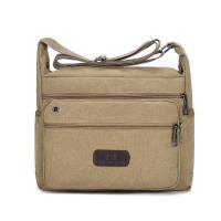 ราคา กระเป๋าสะพายข้าง กระเป๋าผู้ชาย กระเป๋าแฟชั่น Fashion ผ้ากระสอบ ผ้าแคนวาส (21021721259)