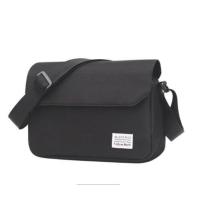 ราคา กระเป๋าสะพายข้าง กระเป๋าสะพายข้าง ผ้าแคนวาส สไตล์เกาหลี สำหรับผู้ชาย กระเป๋าผ้าสีดำ (19097265991)