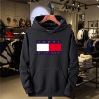 ราคา Tommy Hilfiger Qiu Dong พร้อมผ้ากำมะหยี่ขนแกะทอมมี่มีฮู้ดเกรดสูงสำหรับสันทนาการของผู้ชายหมวกแขนยาวแบบไม่มีซับใน (19967858285)