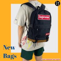 ราคา A024 รุ่นกระเป๋าเป้ลูกฟูก งานปัก Sup มีช่องใส่โน๊ตบุ๊ค สุพรีม CRZY BKK (21043191517)