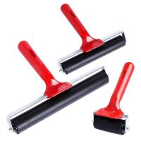 ราคา 3 Pcs Rubber Roller Rubber Brayer Glue Roller Tools for Printmaking Stamping Wallpaper Gluing Application 6 10 20 cm (20339182922)