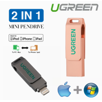 ราคา Ugreen USB Flash Drive 256GB 1TB Pendrive Memory Stick ใช้งานร่วมกับ Apple iPad สำหรับ IPhone14 13 12 11 X 8 7 6 (16500499437)