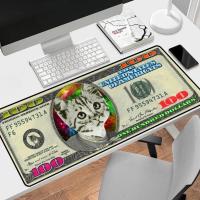 ราคา Backlit Mouse Pad เกม Dollar Led Mouse Pad แผ่นรองเมาส์ขนาดใหญ่ Backlit อุปกรณ์สำนักงาน ขยายการตั้งค่าแผ่นรองโต๊ะขนาดใหญ่ (20031907206)