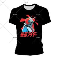 ราคา Kamen Rider เสื้อยืดลายผู้ชายออกแบบเย็น 3D Masked Rider พิมพ์เสื้อยืดฮาราจูกุแฟชั่นผู้หญิง XS 5XL (20077208681)