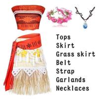 ราคา ชุดคอสเพลย์เจ้าหญิงโมอาน่าสำหรับเด็กเล็กเด็กผู้หญิงดิสนีย์ชุดกระโปรงปาร์ตี้ฮาโลวีนคอสเพลย์ชุดสร้อยคอ (19796902584)