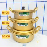 ราคา NOONA MART เครื่องครัวเกาหลี หม้อต้มรามยอน ขนาด 16cm 18cm 20cm Korean Ramen Pot 16cm 18cm 20cm (19888332465)