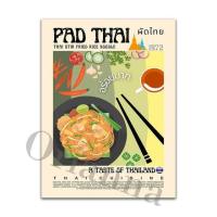 ราคา โปสเตอร์อุปกรณ์ตกแต่งห้องครัวสมัยใหม่อาหารเอเชียพิมพ์ลายโพธิ์วัวแผ่นราเม็งสะเต๊ะไทยต้มยำกิมจิของขวัญศิลปะบนฝาผนังอาหารย้อนยุค (19709097586)