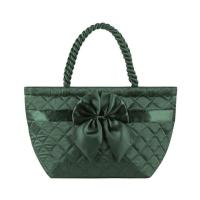 ราคา NaRaYa นารายากระเป๋าถือสายเกลียวผ้าซาติน Size M (20305729470)