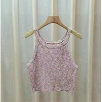 ราคา เสื้อปาดไหล่สายรุ้ง 0745 เสื้อถักแขนกุด เสื้อกั๊กแขนกุด ลายรุ้ง เสื้อสายรุ้งไหมพรมเเขนกุดเสื้อไหมพรม (19936285483)