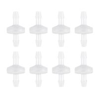ราคา 8 Pcs 1 4Inch Check Valve 6mm PVDF One Way Valve Inline Check Valve Non Return Check Valve for Fuel Gas Liquid Air (20680708247)