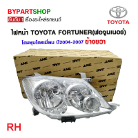 ราคา ไฟหน้า TOYOTA FORTUNER ฟอจูนเนอร์ โคมชุบโครเมียม ปี2004 2007 งานแท้ TYC เข้ารูป100 (21305839904)