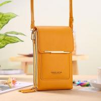 ราคา กระเป๋าสตางค์ใส่โทรศัพท์ได้ ทัชสกรีนผ่านกระเป๋าได้ มีสายสะพาย แฟชั่นเกาหลี งานเนี๊ยบหรูหรา b2043 (10129108761)