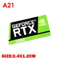 ราคา Legend Graphics Card Sticker RTX 2080Ti 2070 2060 TITAN VR GTX 1650 1660Ti Label (13926948985)