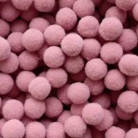 ราคา ปอมปอม ขนาด1 5cm คละสี สีล้วน ขายเป็น20 50 100ลูก (8957959975)