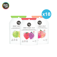 ราคา แพ็ค 18 Sunsu Chewy Konjac Jelly ซันซุ ขนมเยลลี่ คละรส เยลลี่บุก 0 แคล สไตล์ญี่ปุ่น พีชลิ้นจี่ ของขวัญ ตรุษจีน (15146974070)