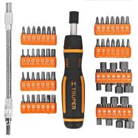 ราคา TRUPER ไขควงด้ามฟรี พร้อม ดอกไขควง 58 หัว JDM 58 รหัส 18220 (17451661039)