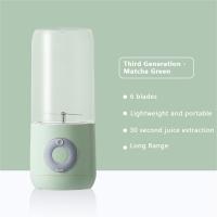 ราคา เครื่องปั่นน้ำผลไม้แบบพกพา Portable Juicer USB เล็กมินิพกพาสะดวก แก้วปั่นน้ำผลไม้ เครื่องใช้ไฟฟ้าในครัวแบบพกพา พกพาสดวก เครื่องปั่น (20257409397)