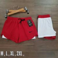 ราคา กางเกงวิ่งออกกำลังกายผู้หญิง กางเกงขาสั้นผู้หญิง กางเกงมีสเตย์ผู้หญิง (20926099139)