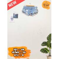 ราคา กางเกงยีนส์ขาสั้น มือสอง Y01 Y15 กางเกงขาสั้น ยีนส์ เสื้อผ้ามือสอง มีเก็บปลายทาง (20163939784)
