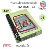 ราคา IQ BRAND กระดาษสี 80 แกรม ไอคิว A4 หลากสี 500แผ่น รีม (12539521056)