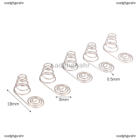 ราคา sadghgeahr 5ชิ้นแบตเตอรี่ AA ขั้วลบและขดลวดบวกแผ่นสัมผัสสปริงแบตเตอรี่ AA นิกเกิลลวดสปริง (20371385570)