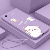 ราคา Lucky Day cat Casing for Oppo A37 Oppo A57 2016 A39 Oppo A57 2022 Oppo A59 Oppo A31 2020 Oppo A55 4G straight edge mobile phone case (17054507802)