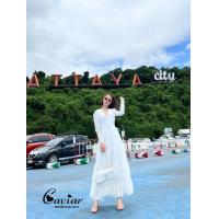 ราคา GANNIESHOPพร้อมส่งS 2XL A19 เดรส เดรสสี ขาว ชุดสีขาว เดรสยาว เดรสออกงาน เดรสผู้หญิง เดรสแฟชั่น เดรสสาวอวบ เดรสเกาหลี เดรสแขนยาว เดรสใส่ไปวัด (15916653838)