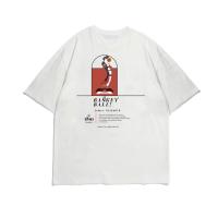 ราคา เสื้อยืดโอเวอร์ไซส์ ลายบาส Oversize slam dunk เสื้อยืดคอกลมผ้าฝ้าย (14157077280)