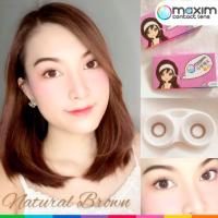 ราคา Maxim คอนแทคเลนส์สี รายเดือน ซื้อ1แถม1 รุ่น Blink กล่องม่วง (20984867163)