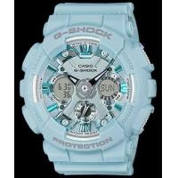 ราคา CASIO G SHOCK ผู้หญิง รุ่น GMA S120DP 2ADR ตัวเรือนและสายเรซิน ประกันศูนย์ CMG (19558825091)