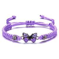 ราคา Foritudes สายเชือกสร้อยข้อมือถักสีดำนำโชคสีแดงHadiah Persahabatan กำไลข้อมือสวยๆผีเสื้อทอมือแบบปรับได้1ชิ้นสำหรับผู้หญิงหญิงสาว (20315791048)