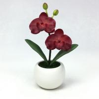 ราคา แจกันดอกไม้ปลอมขนาดเล็ก แจกันกล้วยไม้ประดิษฐ์มินิมอล (5947858351)