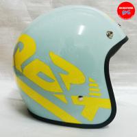 ราคา หมวกกันน็อคเต็มใบเปิดหน้า QBIX สีเขียว GREEN แท้เบิกศูนย์ 100 (18093395608)