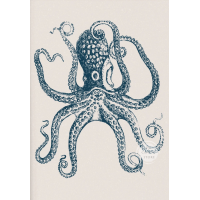 ราคา Coastal Nautical Canvas Art เปลือกหอยทะเลวินเทจปลาปลาดาวพิมพ์ปลาหมึกสำหรับ Beach House Wall Decor (20412320088)