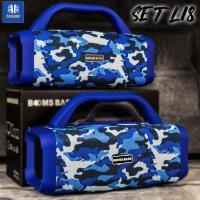 ราคา SET L18 18 ได้ 2 ตัว สุดคุ้ม ลำโพงบลูทูธ BOOMS BASS L18 เชื่อมต่อ 2 ตัวพร้อมกัน เบสแน่น เสียงดังกระหึ่ม พกพาสะดวก วัสดุABSอย่างดี ของมันต้องมี (6233096102)