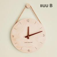ราคา นาฬิกาแขวนผนัง สไตล์มินิมอล งานไม้แท้พรีเมี่ยม ตัวเลขใหญ่ ตกแต่งบ้าน ระบบQuartzเที่ยงตรง แม่นยำ ไร้เสียงรบกวน (9564918601)