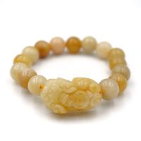 ราคา JADE หยกพม่าแท้สีน้ำผึ้ง ขนาด 10 มม ประดับปี่เซ๊ยะเรียกทรัพย์ by siamonlineshop (1379986761)