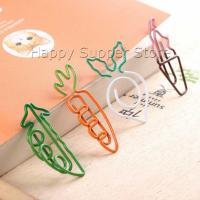 ราคา Happy คลิปหนีบกระดาษ ลายการ์ตูนสุดน่ารัก คลิปหนีบกระดาษ ลายการ์ตูน แครอท คลิปหนีบกระดาษ ลายน่ารัก เครื่องเขียน Paper clip (12113392621)
