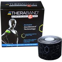 ราคา THERABAND Kinesiology Tape Waterproof Physio Tape for Pain Relief Muscle Joint Support Standard Roll with XactStretch Application Indicators 2 X 16 4 Roll 6 Pack Black Black (17148099900)