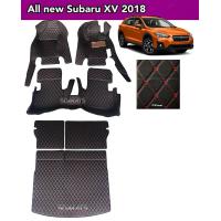 ราคา พรมปูพื้นรถยนต์6D SUBARU XV 2018 สีดำด้ายแดง เต็มคัน LS (673712882)