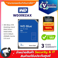 ราคา WD30EZAX WD Blue 3TB Desktop Hard Disk Drive 5400 RPM SATA 6Gb s 256MB Cache 3 5 Inch By Vnix Group (20061219497)